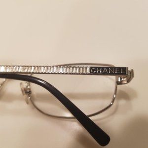Chanel Frames with baguette rhinestones AND tag